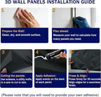 3D Wall Panel for Interior Wall Decor, PVC Wall Panels for Living Room Bedroom - Image 5