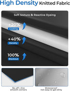Sumobaby Blackout Curtains for Bedroom Portable 33"x64", No Drill Blackout - Image 7