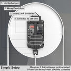 Driini Modern Pendulum Wall Clock - Image 6