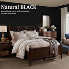 Dimoon 236''x17.7'' Black Peel and Stick Wallpaper Contact Paper Modern Self - Image 6