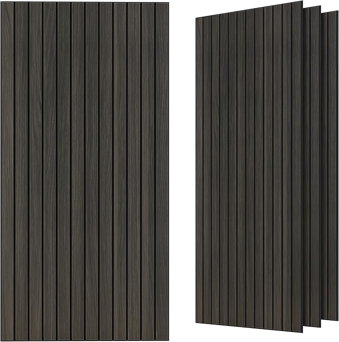 TO-TH Wood-Look Sound Panels, 4 Pack 47.2” x 23.6” Soundproof Wall Panels by TO-TH