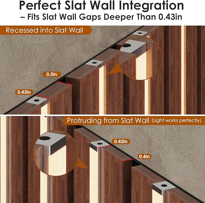 LED Recessed Lighting Kit for Wall Panels - Image 2