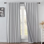 IGEMAEVE 100% Blackout Curtains 90 Inches Long by IGEMAEVE