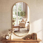 DUMOS 24" x 48" Oval Bathroom Mirror, Tempered Glass, Morden Vanity Mirror by DumosLifestyle