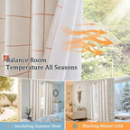 Lajode Linen Blackout Curtains for Bedroom - Image 7