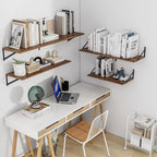 Heimlove 12 Inch Deep Floating Shelves - Image 2