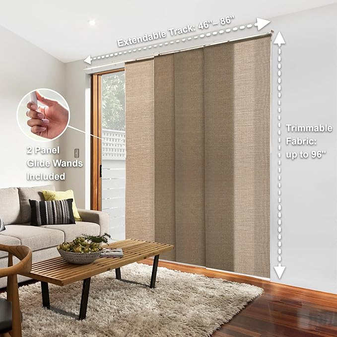 CHICOLOGY Panel Track Vertical Blinds - Image 2