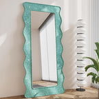 CRE8TIVE Light Teal Glitter Wallpaper Border Sparkle Glitter Wallpaper Stick - Image 4