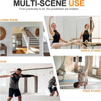 Delma Home Gym Mirror, Large Full Body Tempered Glass Frameless, Wall-Mounted - Image 6