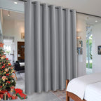 RYB HOME Portable Room Divider Curtains Energy Saving Noise Reducing Drapes by RYBHOME