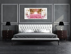 Cao Gen Decor Art-AH40150 Wall Art Trees and Pink Rose Paintings Printed - Image 5