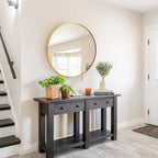 Fabuday Round Gold Mirror for Wall - Image 6