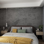 3yecao 16"×708" Large Size Thick Big Roll Faux Dark Blue Grey Concrete - Image 4