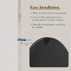 Sweetcrispy 36in Black Round Bathroom Mirrors - Image 7