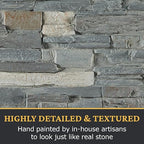 AZ Faux High-Density Polyurethane Faux Stone Flush Inside Corner - Image 6