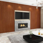 8-Pack WPC Wall Panels 108’’ x 6.1’’ 3D Slat Wall Panel Acoustic Wall Paneling - Image 5