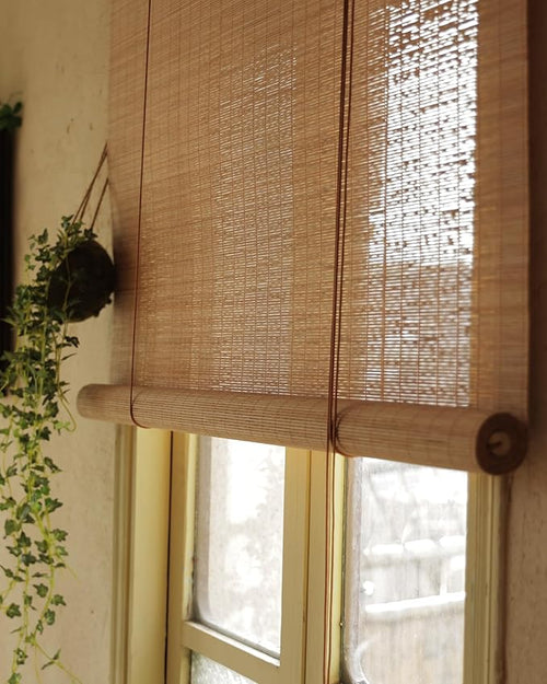 48" Wx72 H Bamboo Blinds Roller Shades by Erfolkerz