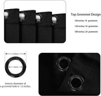 BONZER Room Divider Curtain Grommet Thermal Insulated Wide Blackout Curtains - Image 3