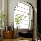 GLSLAND 72"x44" Arched Full Length Mirror – Oversized Full Body Floor Mirror - Image 8