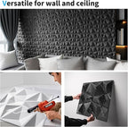 Art3d A10315BM 3D Diamond Design Paneling - Image 8