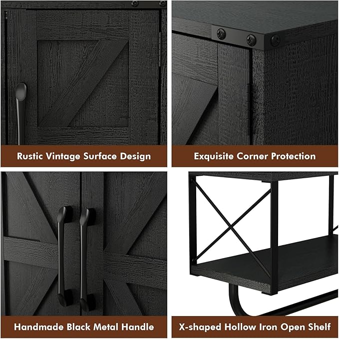RUSTOWN Farmhouse Rustic Medicine Cabinet - Image 6