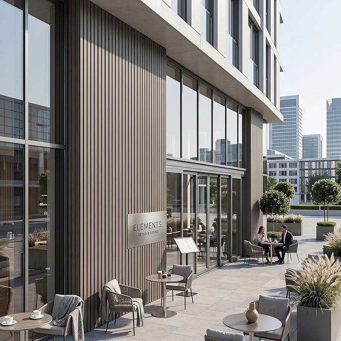 From Plain to Beautiful in Hours WPC Exterior Wall Slat Panels Waterproof - Image 15