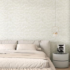 Theper Beige Modern Striped Peel and Stick Wallpaper Boho 17.3"×590" Self - Image 6
