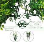 ODTORY Artificial Plants Hedge Wall Panels：20x20 Inch 4P UV-Anti Greenery - Image 3