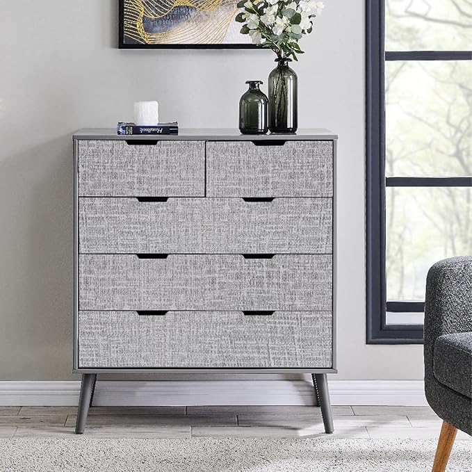 Yancorp 32.8ft Gray Textured Fabric Wallpaper Faux Grasscloth Peel and Stick - Image 3