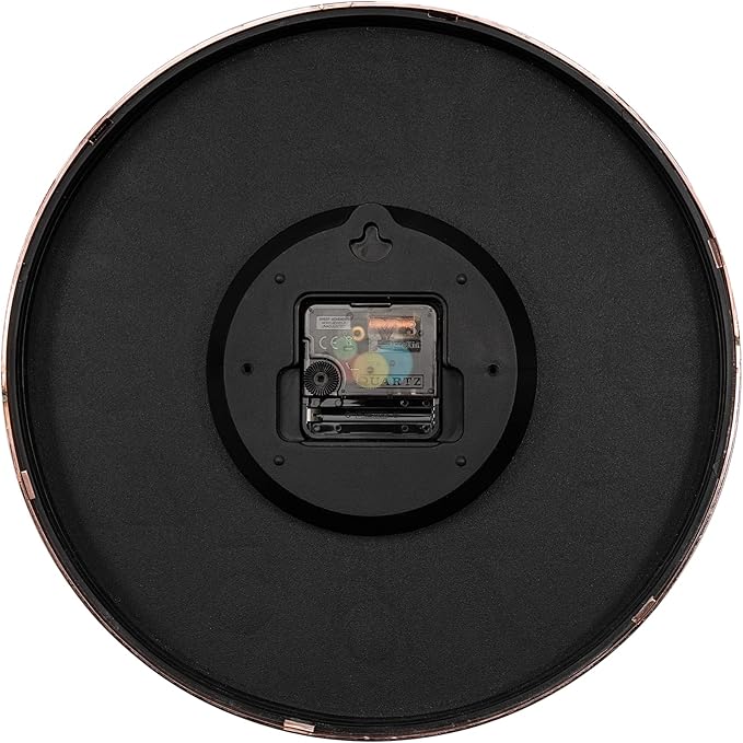 Foxtop Modern Wall Clock 10 Inch Non-Ticking Silent Battery Operated Round - Image 7