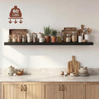 Dreamland 55 Inches Floating Shelves - Image 4