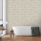 Wudnaye Bohemian Wallpaper Peel and Stick Faux Tile Contact Paper 17”×196” Tile - Image 7