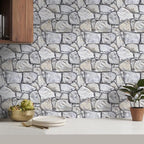 3D Faux Stone Wall Panels Peel and Stick, Stone-Look Textured Wall Sticker - Image 9