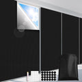 FADOTY Blackout Curtains for Bedroom, Portable 100% Black Out Window Cover Film by FADOTY