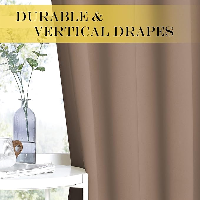 NICETOWN Patio Blackout Curtain Panels - Image 4