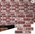Commomy 3D Peel and Stick Brick Tiles by CommomyDecor