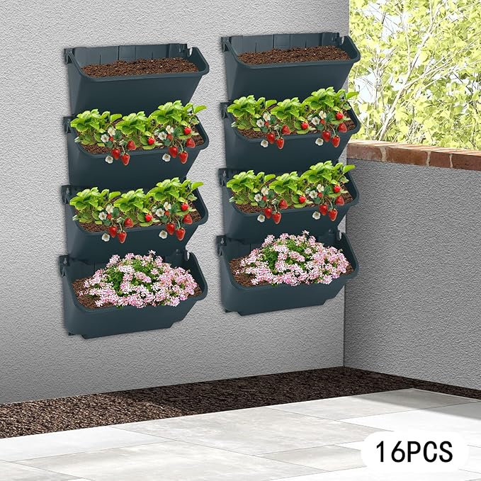 Vertical Wall Planter, Wall-Mounted Living Garden Planter - Image 5