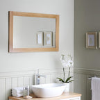TIANLDD 27 FT Wood Grain Wallpaper Border, Removable Waterproof Mirror Border - Image 4