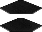 Corner Shelves 2-Pack for Bathroom & Kitchen, Space-Saving Floating Corner Wall by Unknown