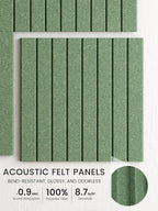 Bumusty Large Cork Board Alternative-48 x 36" Felt Bulletin Board Tiles - Image 3