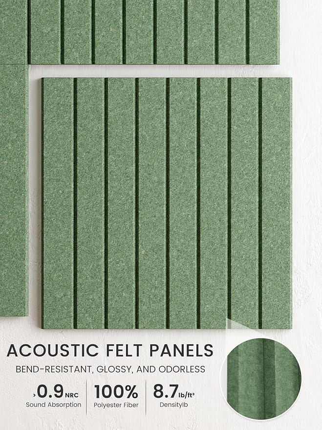 Bumusty Large Cork Board Alternative-48 x 36" Felt Bulletin Board Tiles - Image 3