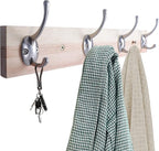 IBosins 32 Pack Silver Coat Hooks Wall Mounted - Image 4