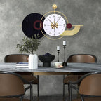 37.8×21 Inch Light Luxury Retro Wall Clock - Image 5