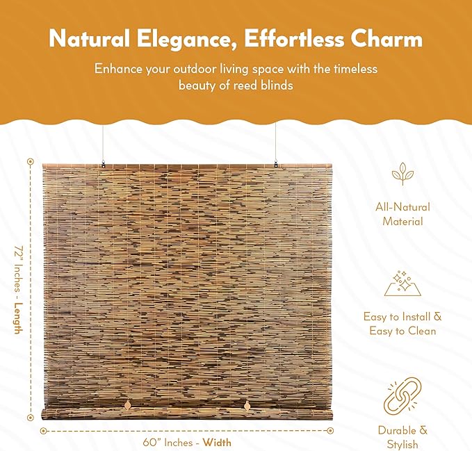 Radiance Cord Free Bamboo Shades - Image 2