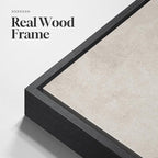 Large Framed Neutral Abstract Wall Art Set of 2, Minimalist Block Lines Pictures - Image 5
