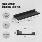 RICHER HOUSE 3 Set Floating Shelves - Image 3