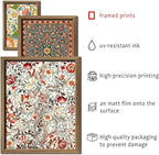 ANERZA 16 PCS Framed William Morris Wall Art Decor, Floral Wall Prints - Image 3