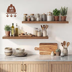 Dreamland 40 Inches Floating Shelves - Image 4
