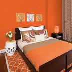 Abyssaly Orange Peel and Stick Wallpaper Removable Self Adhesive Wallpaper - Image 6