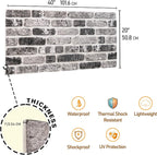 3D Faux Brick Wall Panels – Lightweight Styrofoam Cladding - Image 2